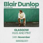 Blair Dunlop UK Tour: UK Tour: Glasgow