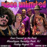 Disco Unlimited - Free Concert In The Park (The Great Lawn At Manalapan - Manalapan, NJ)