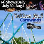 Yellow No. 5 | Bands in Residence | Carowinds | Thunder Striker Stage