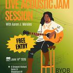 Live Acoustic Jam & Networking Session with Aaron J. Morales