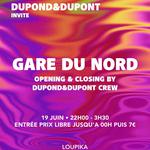 DUPOND&DUPONT invite GARE DU NORD