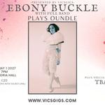 Ebony Buckle full band show in Oundle