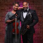 "Jazz in the Alley" feat. R & B (Ryan Kilgore and Brooke Alford) at Thrasher Park 