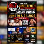 Juneteenth & 95.7 The Boss 10th Annual Father's Day Concert! 