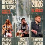 Up Close & In Person w/ Marina Madden & Zach Bryson