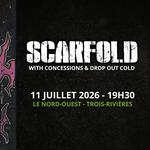 Scarfold with CONCESSIONS and DROP OUT COLD