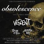 Obsolescence w/ Vescent, Deceitful Past, and Dreams of Eden at CCMH