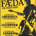 FAEDA - CAFE DRUMMONDS 9th October (14+)