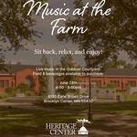 Music at the Farm featuring Chris Holm