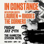 In Constance with Laurien, Rhodes and The Corners