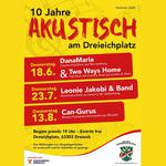 Akustisch am Dreieichplatz - DanaMaria & Two Ways Home