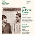 DUO LA PORTA - BALMER / Guest DIANA BARONI