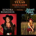 Kedra Remedios with Adysen Malek - Texas Tornados Tour