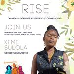 RISE: A Women’s Leadership Experience at Cannes Lions
