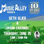 Friends of Music Alley Presents: Seth Glier and Jason Cardinal