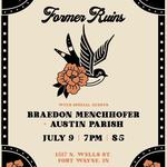 Former Ruins at Fort Wayne Guitar Exchange w/s/g Braedon Menchofer & Austin Parish