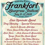 Frankfort Bluegrass Festival 2026