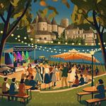 Concert à la terrasse du Moulin de Nemours