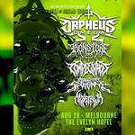 Apex of Dread Australian Tour - 28th of August, Evelyn Hotel