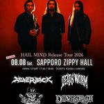 ENDALL 3rd Full Album HAIL MIND release tour 札幌