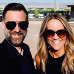 Debbie Anthony with Johnathan Moeller at Forager Brewery