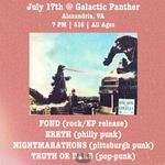 LIVE MUSIC: ERRTH + Nightmarathons + Fond + Truth or Dare