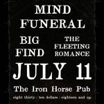 MIND FUNERAL LIVE AT IRON HORSE PUB