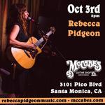 Rebecca Pidgeon trio Live at McCabe's