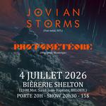 JOVIAN STORMS + PHOTOMÉTÉORE @ Bièrerie Shelton