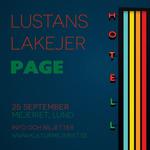 Lustans Lakejer & Page - Live