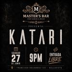 Katari en el Master's Bar 
