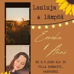 Lauluja ja lämpöä