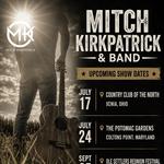 Mitch Kirkpatrick & Band at The Potomac Gardens 