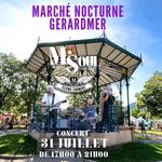 🎶 M.SOUL Trio au Marché Nocturne de Gérardmer 🎶