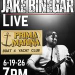 Jake Binegar live at The Prima Marina