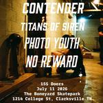 Contender EP Release w/ Titans of Siren, Photo Youth, No Reward