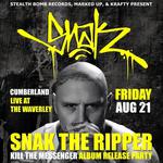 SNAK THE RIPPER - CUMBERLAND Kill The Messenger album release party!