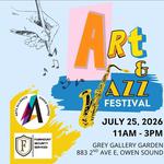 Art & Jazz festival Owen Sound 2026