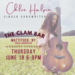Chloe Halpin live at The Clam Bar
