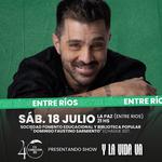 Efrain Colombo Presenta "Y la vida va" en La Paz - Entre Ríos 