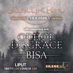 SILENCE THE ECHO, ODE OF DISGRACE, BISA