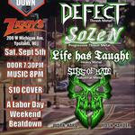 Depot Town Throw Down: Metal at Ziggy's