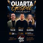 Ricardo Biglu, Mardu Oliveira, André Tio Dé na Pizza Agua na Boca  Quarta Gospel Abençoada