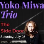 Yoko Miwa Trio @ The Side Door Jazz Club