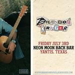 Brandon Kruger LIVE at the Neon Moon Back Bar