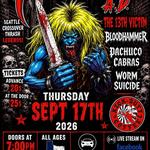 The Accüsed A.D., The 13th Victim, Bloodhammer, Pachuco Cabras, Worm Suicide- Blunt Force