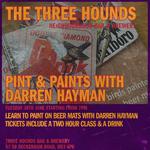 "Pint & Paints" Art Class with Darren Hayman (*NOT A MUSICAL PERFORMANCE*)