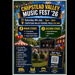 Cat Elliott playing at the Chipstead Valley Music Festival