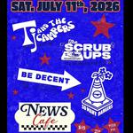 RI Ska Productions Presents TJ & The Campers, The Scrub Ups, Be Decent and So Many Dangers