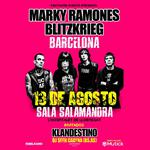 MARKY RAMONE + KLANDESTINO 